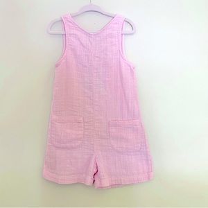 Zara Pink Cotton Romper
